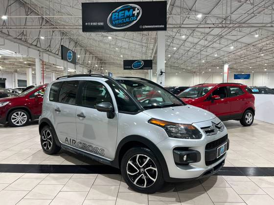 CITROËN AIRCROSS 1.6 EXCLUSIVE 16V FLEX 4P AUTOMÁTICO CITROËN AIRCROSS 1.6 EXCLUSIVE 16V FLEX 4P AUTOMÁTICO